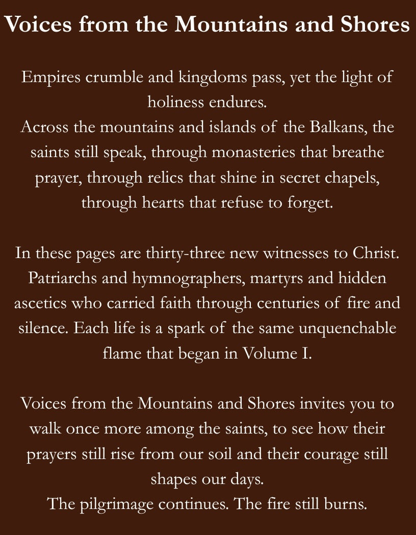 Saints of the Balkans - Volume II