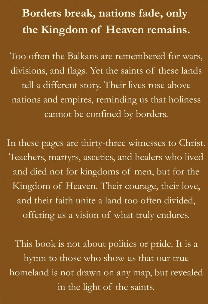 Saints of the Balkans - Volume I